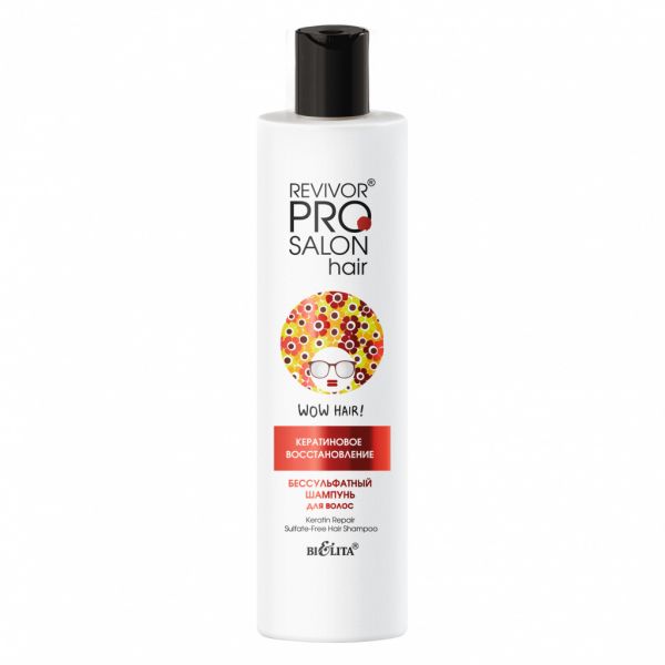 Belita Revivor PRO Salon Hair Shampoo Sulfate-free "Keratin Recovery" 300ml